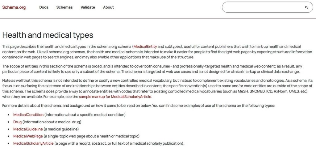 Schema Markup for Home Health Websites
